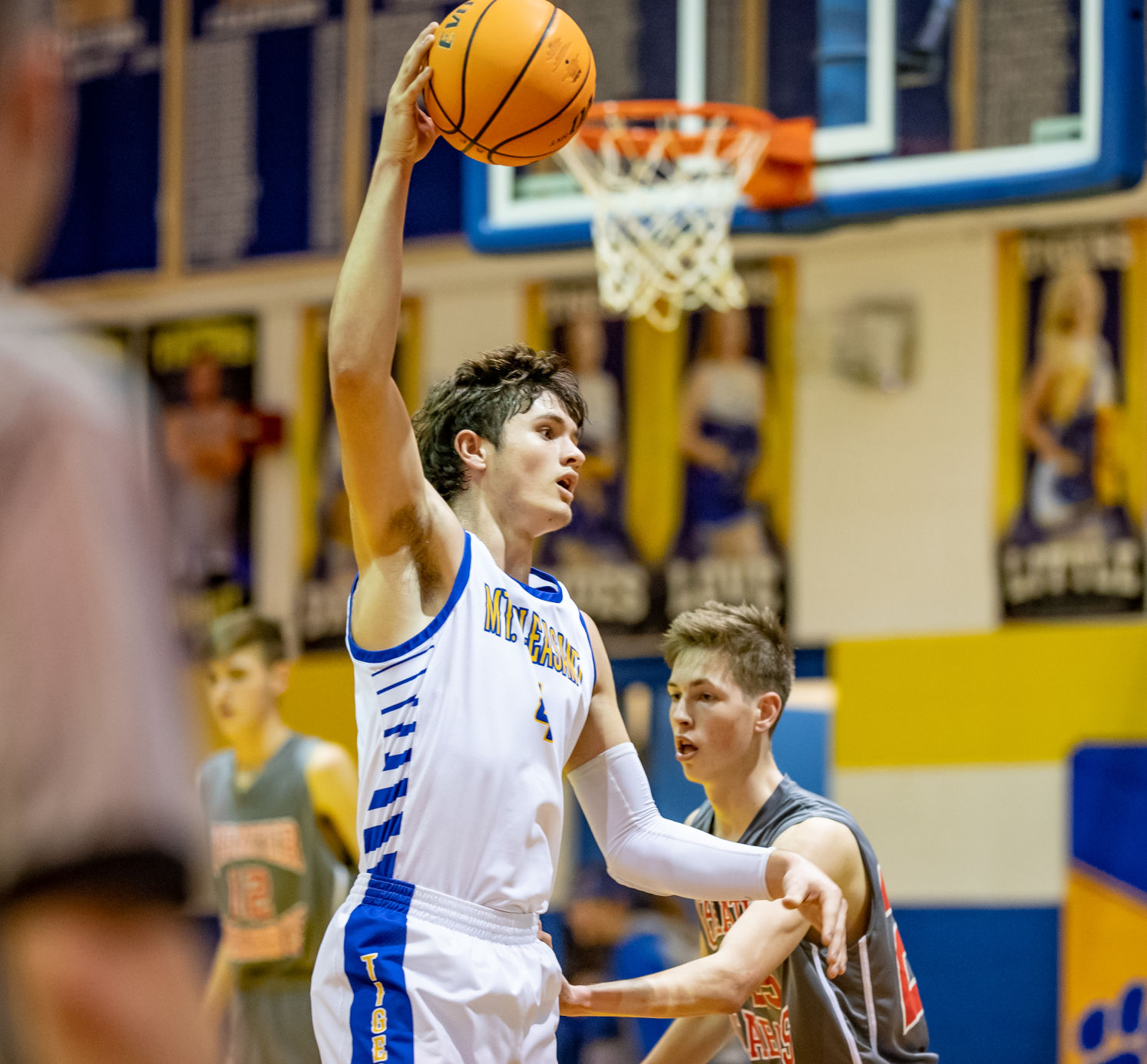 Friday night basketball action